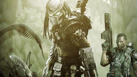 Video games aliens vs predator game wallpaper