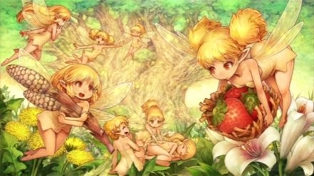 Dragons crown heroic age angels artwork fantasy art wallpaper