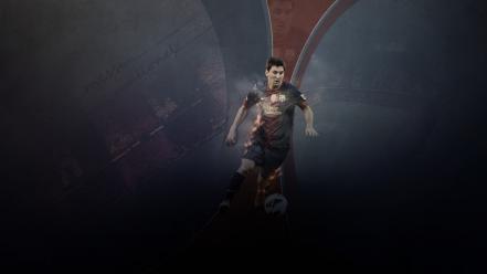 Fc barcelona lionel andres messi football players wallpaper