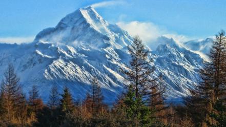 New zealand mountains wallpaper