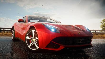 Ferrari f12 need for speed rivals beaches mountains wallpaper