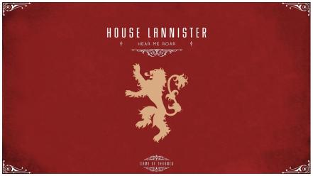 Game of thrones house lannister wallpaper