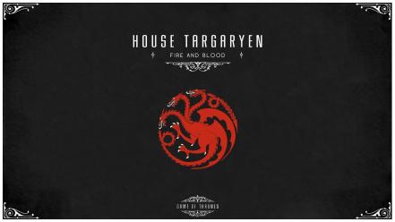 Game of thrones house targaryen wallpaper