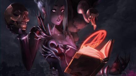 Necromancer artwork books magic necromancy wallpaper