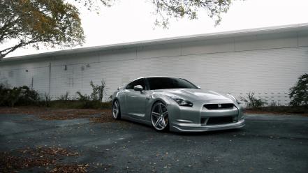 Nissan gt-r r35 cars rims stance tuned wallpaper
