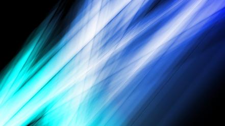 Black blue crystal lines wallpaper