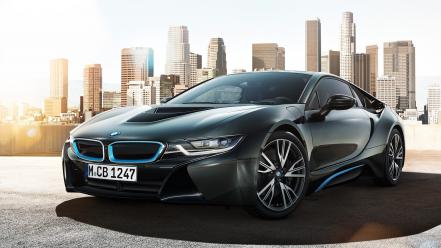 Bmw i8 black wallpaper