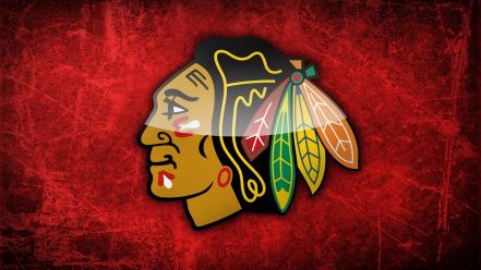 Chicago blackhawks logo wallpaper