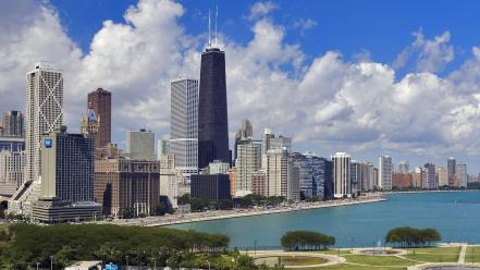 Chicago gold coast illinois cities cityscapes wallpaper