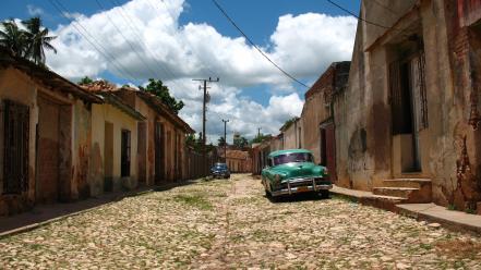 Cuba cityscapes streets wallpaper