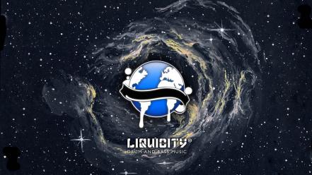 Drum and bass liquicity outer space paintings wallpaper