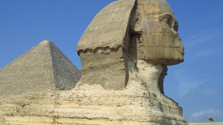 Egypt architecture pyramids sphinx wallpaper