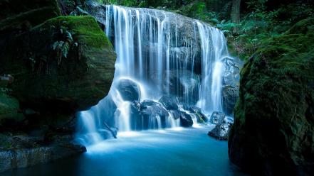 Forest waterfall images wallpaper
