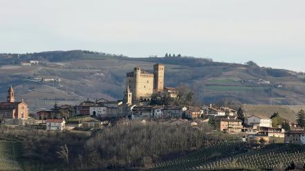 Italia italy langhe piemonte castles wallpaper