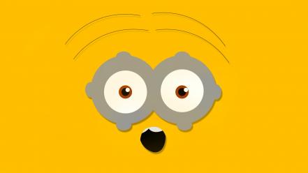 Minimalistic minion minions wallpaper