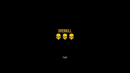 Overkill payday 2 the heist swear words wallpaper