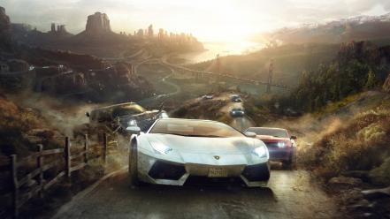 The crew (game) cars video games wallpaper