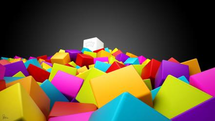 Abstract 3d colorful wallpaper