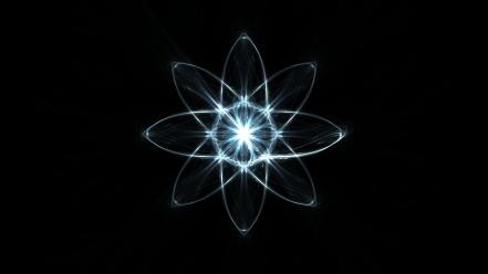 Atom symbol wallpaper