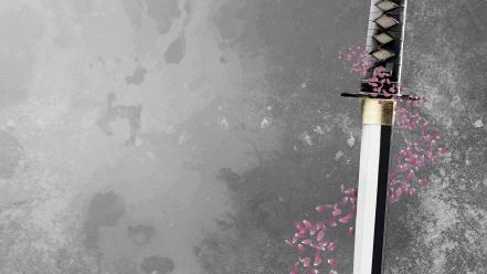 🥇 Cherry blossoms katana wallpaper | (133971)
