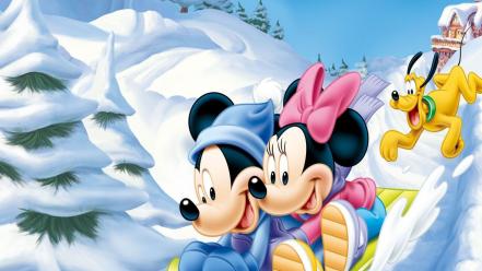 Mickey and minnie mouse wallpaper