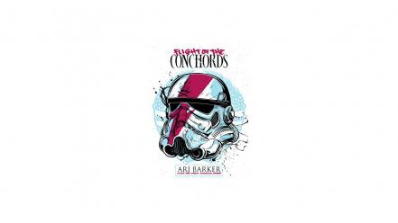 Star wars helmets stormtroopers text wallpaper