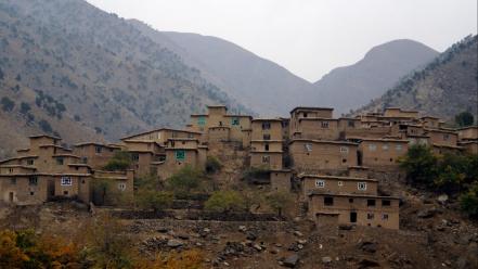 Afghanistan travel villages wallpaper