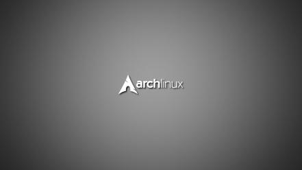Arch linux colored gnu grey wallpaper