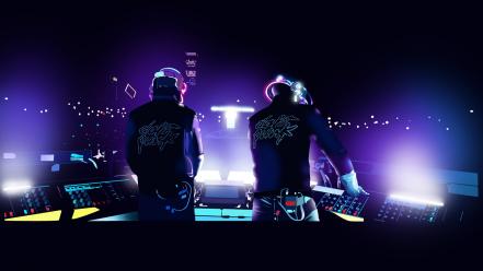 Daft punk club electro music wallpaper