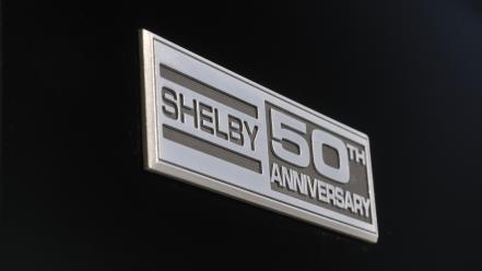Ford mustang shelby gt350 gt anniversary emblems wallpaper