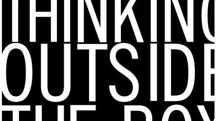 Inspiration black and white thinking typography wallpaper