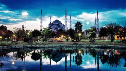 Istanbul sultan ahmet turkey cities cityscapes wallpaper