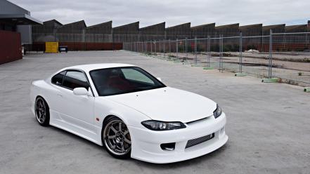 Nissan silvia s15 cars tuning white wallpaper