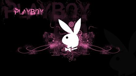 Playboy logo background wallpaper