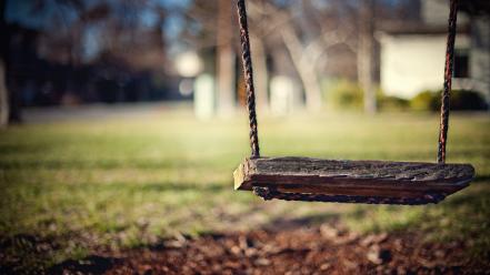 Swing photography wallpaper