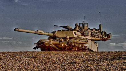 Abrams hdr photography m1a1 tank tanks wallpaper