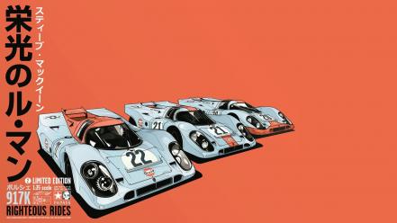 Gulf oil japanese porsche 917 cars wallpaper