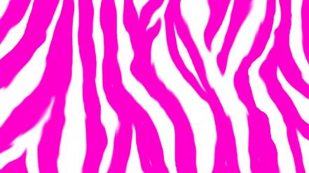 Pink zebra print wallpaper