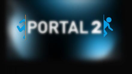 Portal 2 valve corporation video games wallpaper