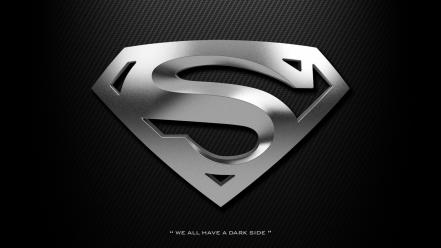 Superman logo 3d wallpaper