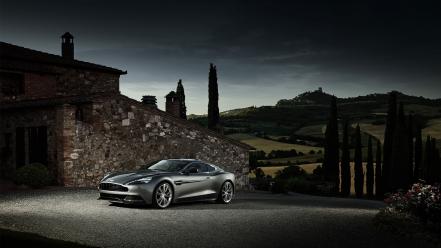 Aston martin silver cars wallpaper