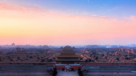 Beijing china ubuntu architecture cityscapes wallpaper