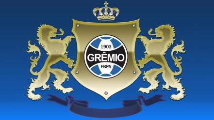 Brazil soccer football logos gremio grêmio teams wallpaper