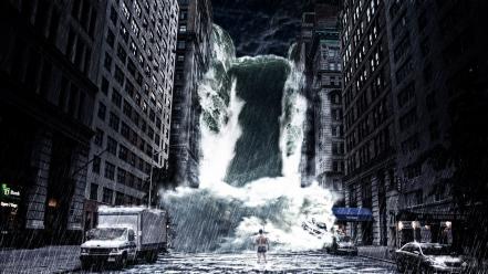 Hdr photography apocalyptic artwork disasters human wallpaper