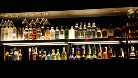 Alcohol bar drinking gin liquor wallpaper
