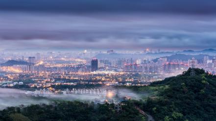 China taipei cities city lights cityscapes wallpaper