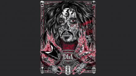 Dimebag darrell pantera fan art metal music wallpaper