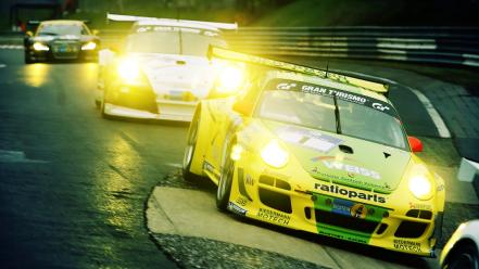 Nordschleife nürburgring porsche 911 gt3 races racing wallpaper