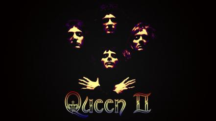 Queen ii rock band music cover art wallpaper