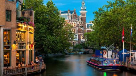 Amsterdam cities cityscapes wallpaper